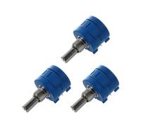3X 3590S-2-502L 5K Ohm Potenciometro de Precision de Herida de Alambre Giratorio de 10 Vueltas