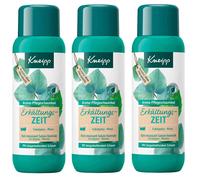 3x 400ml Kneipp Aroma Baño Espumoso Para Cuidado Resfriado Eucalipto & Menta