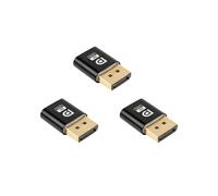 3X 4K Displayport Dummy Plug DP Virtual Display Adapter EDID Headless Ghost Emulator para PC Graphics Video Card
