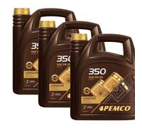 3x 5 Litro Original PEMCO aceite motor idrive 350 5W-30 Api Sn / Cf Engine Oil