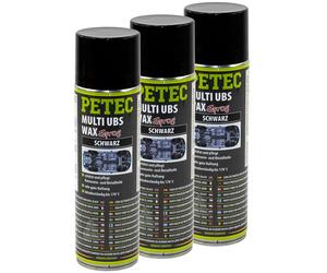 3x 500ML PETEC Multi Gbstv bajo Protección Del Suelo Cera Disolvente Oxidación