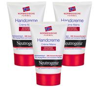 3x 50ml Neutrogena Crema de Manos para el Cuerpo Concentrado Inmediata Socorro