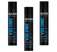 3x 75ml Syoss Volumen Lift 48h Laca para el Pelo 100% Ligero De Enfoque Un