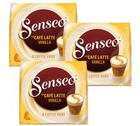 3X 8 Pads De Café Senseo Tipo Café Latte Vainilla Con Sabor A Leche Deliciosa