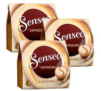 3x 8 Senseo Café Almohadillas Doppelpadhalter Tipo Capuchino Milk Range Suave