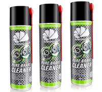 3x AABCOOLING Limpiador de Frenos 500 ml Desengrasante Potente para Coches, Secado Rápido, Acabado sin Marcas, Limpia Discos, Pastillas, Pinzas y Piezas de Embrague, Mantenimiento y Pre-Montaje