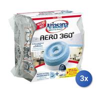 3x Absorbedor de Humedad Henkel' Ariasana Aero 360 , Modelo 1680991 , para