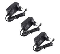 3X Ac/ 12V 2A 24W Transformador Adaptador de Fuente de Alimentacion para 5050 3528 LED Luz de Tira Enchufe de la Ue