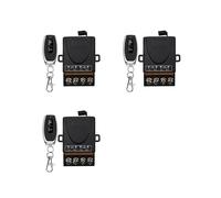 3X AC 220V 30a 1ch 433Mhz Inalámbrico Control Remoto Interruptor RF Relé Receptor Off/ Transmisor para Aparato Eléctrico Lámpara