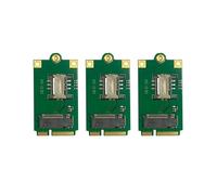 3X Adaptador 4G 5G M.2 una Pcie NGFF una Placa Adaptadora Pci-e con Ranura para Tarjeta SIM para L860-GL DW5820E DW5816E EM7455