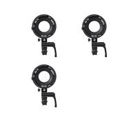 3X Adaptador de A Bowens. Configuración Rápida para YONGNUO YN150 IFOOTAGE 60/130 NANLITE Forza 60 Softbox MB02.