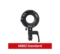 3X Adaptador de A Bowens. Configuración Rápida para YONGNUO YN150 IFOOTAGE 60/130 NANLITE Forza 60 Softbox MB02.