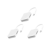 3X Adaptador de Lector de Tarjetas de Memoria 4 en 1 Tipo C USB-C Media OTG M2 SM XD Lector de Tarjetas para Accesorios Android
