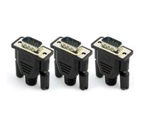 3X Adaptador de Pantalla Virtual VGA Enchufe Simulado Macho Placa de Bloqueo Emulador de Fantasmas Sin Cabeza Edid