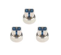 3X Adaptador OTDR Conector SC Adaptadores de Fibra ÓPtica para Probador OTDR