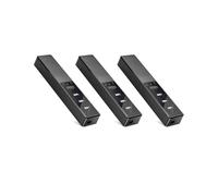 3X Altavoces para Computadora 3 en 1 con Micrófono Y Concentradores Altavoz de Conferencia USB, Micrófono de PC para Videoconferencia