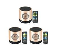 3X Altavoz Musulmán del Corán, Traducción Inteligente del Corán, Pequeño Control Remoto Portátil, , MP3, FM, Reproductor IF, Regalos de