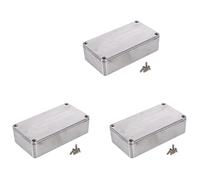 3X Aluminium Electronics Project Box Caja Caja Instrumento Impermeable, Estándar 1590B 112X60X31mm