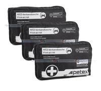3x AUTO PKW Botiquín De Primeros Auxilios DIN13164-2022 Incl. Máscaras