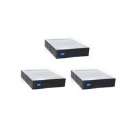 3X Bahía de Disquete Interna de 2,5 Pulgadas una 3,5 Pulgadas III 6 Gbps Bastidor Móvil Sin Bandeja para Plano Posterior de Disco Duro HDD SSD de