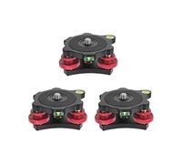 3X Base Niveladora para TríPode Base Niveladora Base de Ajuste Placa de Nivel PanoráMico Base de Mesa de Ajuste para CáMara DSLR