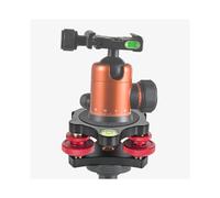 3X Base Niveladora para TríPode Base Niveladora Base de Ajuste Placa de Nivel PanoráMico Base de Mesa de Ajuste para CáMara DSLR