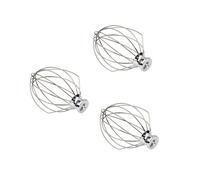 3X Batidora de Alambre K5AWW Batidora de Alambre de Acero Inoxidable, Batidora de Huevos, Cabezal Mezclador 5QT para American