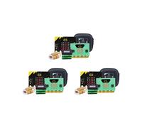 3X BBC Microbit V2 Placa de Desarrollo Educativo Makecode Python Programación Kit de Aprendizaje Programable para la Escuela