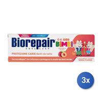 3x Biorepair Dentífrico 50 Ml Niños Rosa 0-6 Años