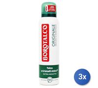 3X Borotalco Desodorante En Spray 150 Ml. Original Hecho En Italia