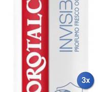 3X Borotalco Desodorante Spray 150 Ml. Invisible Fresh Azul Hecho En Italia