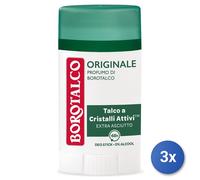 3X Borotalco Desodorante Stick 40 Ml. Original
