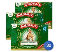 3x Borotalco Saponetta 100 Gramos 2 Piezas