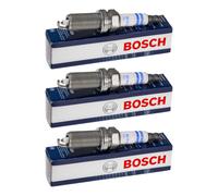 3X BOSCH Bujía Compatible Para Smart Forfour 454 1.3 1.1