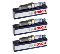 3X BOSCH Bujía Para Ford Fiesta VI Focus Turnier DNW 1.6 16V 1.4 DAW DBW