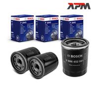 3X Bosch P 2041 Filtro para Opel Corsa Nissan X-Trail Mazda Alfa Peugeot Volvo