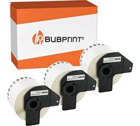 3x Bubprint Rollos de Etiquetas Compatible para Brother DK-22205 para P-Touch QL500 QL500BW QL550 QL560 QL570 QL700 QL710 QL710W QL720NW QL800 QL810W QL820 QL820NWB QL820NW QL1060N QL1100