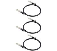 3X Cable DAC 2M 10G SFP + Cable DAC Cable Twinax de Cobre de Conexión Directa Pasiva 30AWG Compatible para Mikrotik Zyxel