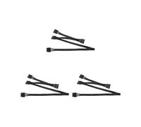 3X Cable de Alimentación HDD de Disco Duro de 5 Pines A 3 Solo para Cooler Master V550 V650 V750 V850 V1000 V1000 Fuente de Alimentación Modular