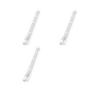 3X Cable de Extensión de Alimentación PCIE GPU VGA de 8 Pines Hembra A Macho de 8 Pines, 6+2 Pines, con Funda Blanca y Peine de Cable Gratuito.