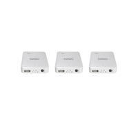 3X Caja de Bateria del Banco de la Energia del USB Portatil Cargador de Bateria Externa del Paquete del Cargador de Bateria de Emergencia 4X AA para