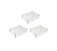 3X Caja Recinto Estuche Transparente para R3