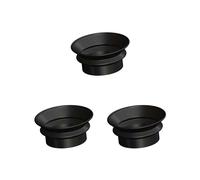 3X Casco Binocular Gafas de Visión Nocturna Protector de Ojos de Goma Protectores de Ocular Protectores Piezas de Microscopio L24