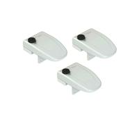 3x Cierre Seguridad Fiamma Safe Door Frame Blanco Llaves Cerradura Autocaravana
