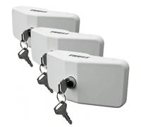 3x Cierre Seguridad Thule Door Lock Blanco Llaves Cerradura Autocaravana Puerta