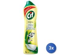 3x Cif Crema De Limón 750 Ml