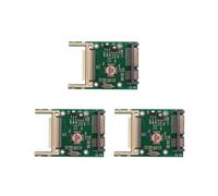 3X Compacto Destello CF Al Convertidor del Adaptador de Serial ATA