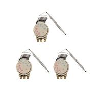 3X Congelador -30 - + 30 Celsius AC 250V 16A AC380V Termostato Capilar de Temperatura