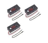 3X Controlador de Temperatura del Ventilador, Módulo Controlador de Velocidad del Ventilador de 4 Cables, 12 V CC, PWM, con Sonda de Temperatura para