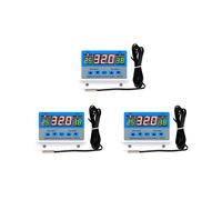 3X Controlador de Temperatura Digital 220 V Máx. 5000 W Termostato Digital 30 A -19 A 99 Interruptor Controlador de Temperatura XH-W3103